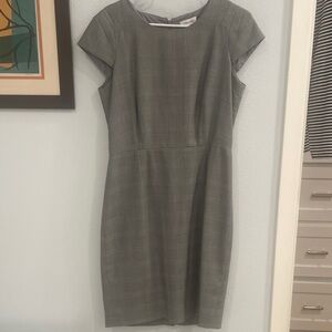 Calvin Klein Charcoal Midi Dress